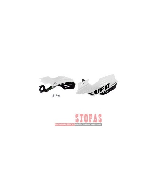 UFO UNIVERSAL VULCAN HANDGUARDS WHITE