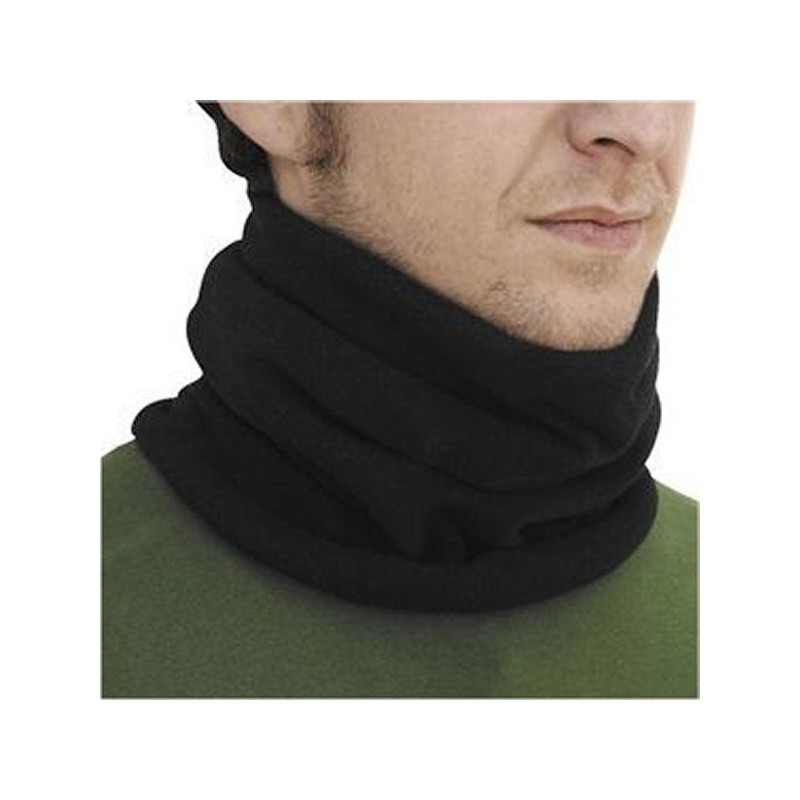 Kaklo pašiltinimas Microfleece, juodas