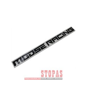 MOOSE RACING SOFT-GOODS DECAL S20 MOOSE TRAILE BK