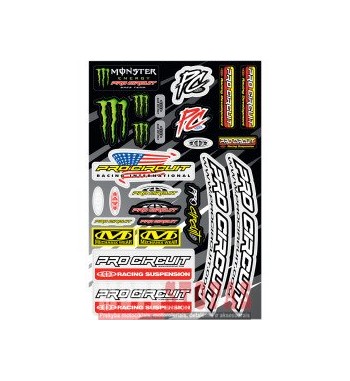 PRO CIRCUIT DECAL SHEET DE LUXE