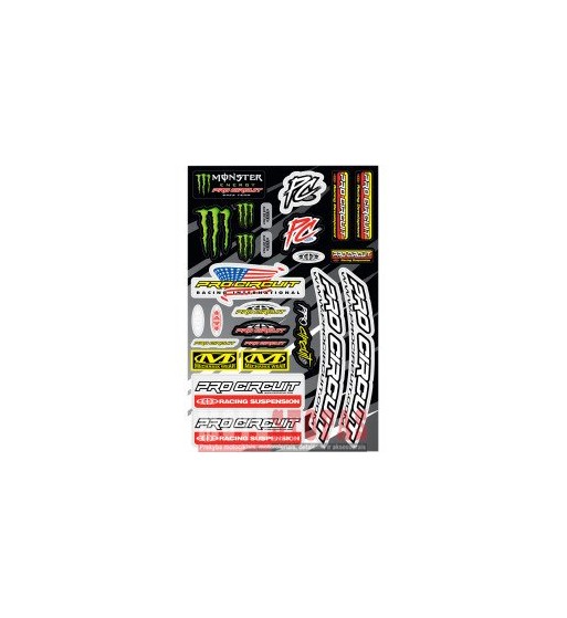 PRO CIRCUIT DECAL SHEET DE LUXE