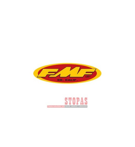 FMF Oval Promotion Sticker 12,7 cm (5")