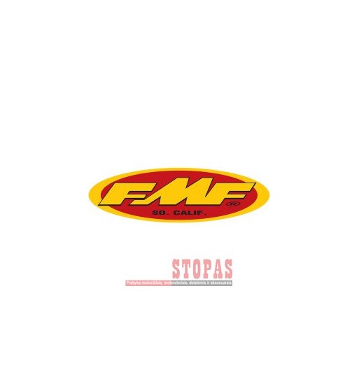 FMF Oval Promotion Sticker 12,7 cm (5")