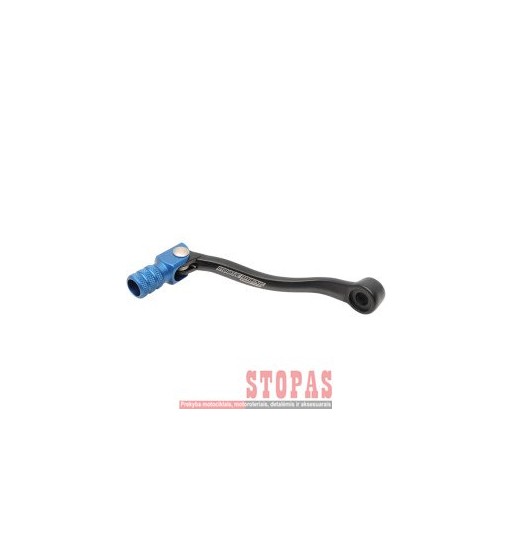 MOOSE RACING HARD-PARTS SHIFT LEVER FOLDING FORGED ALUMINUM BLUE