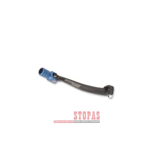 MOOSE RACING HARD-PARTS SHIFT LEVER FOLDING FORGED ALUMINUM BLUE