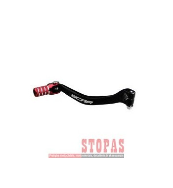 SCAR GEAR PEDAL SHIFT LEVER RED