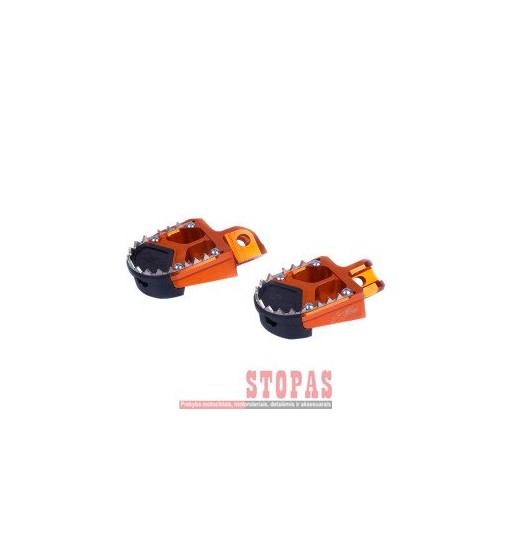 KITE FOOTPEGS SM ORANGE
