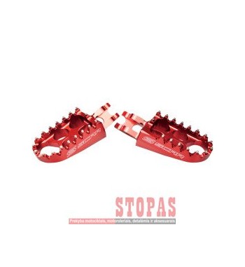SCAR STANDARD FOOTPEG RED