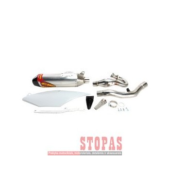 FMF EXHAUST FACTORY 4.1 RCT ST/AL CARB END CAP PLUS SIDE PANEL