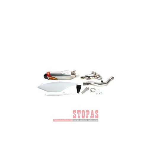 FMF EXHAUST FACTORY 4.1 RCT ST/AL CARB END CAP PLUS SIDE PANEL