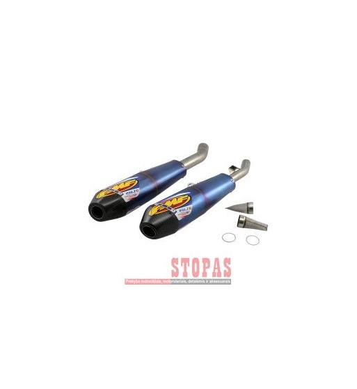 FMF MUFFLER DUAL AN TI 4.1RCT