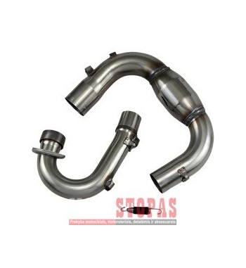FMF MEGABOMB HEADER STAINLESS STEEL W/ MID-PIPE YAMAHA
