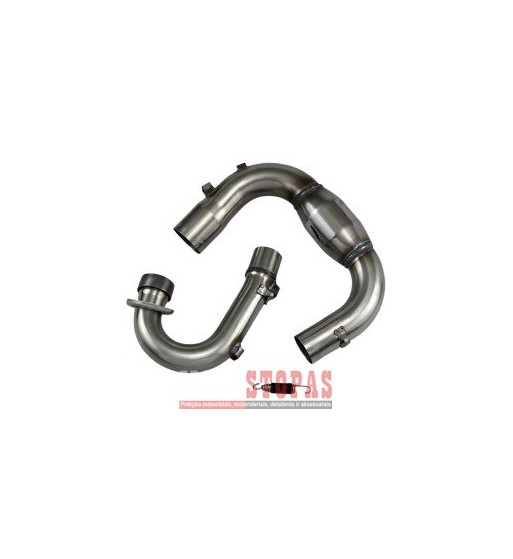 FMF MEGABOMB HEADER STAINLESS STEEL W/ MID-PIPE YAMAHA