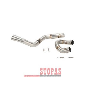 FMF POWERBOMB HEADER STAINLESS STEEL W/ MID-PIPE KTM