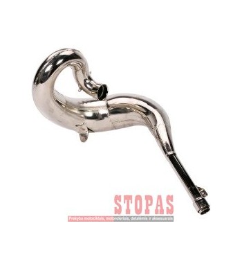 FMF GNARLY PIPE NICKEL-PLATED STEEL HONDA