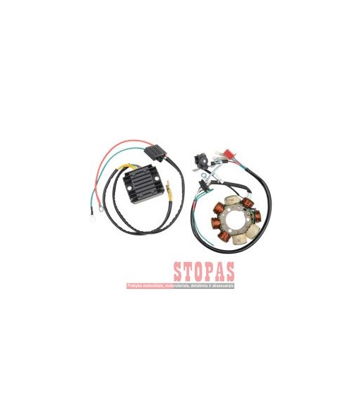 MOOSE RACING HARD-PARTS STATOR AND REGULATOR / RECTIFIER