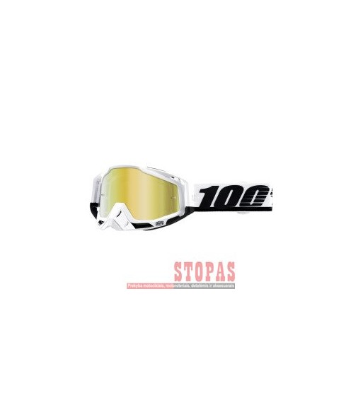 100% Akiniai RC STUU MIR/GOLD
