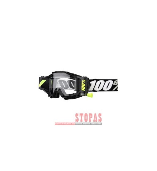 100% Akiniai ACCURI FORECAST TORNADO BLACK SVS