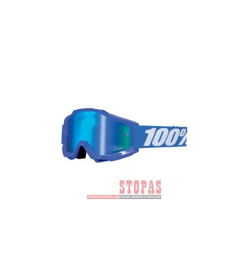 100% Akiniai ACCURI REFLEX BLUE OFFROAD