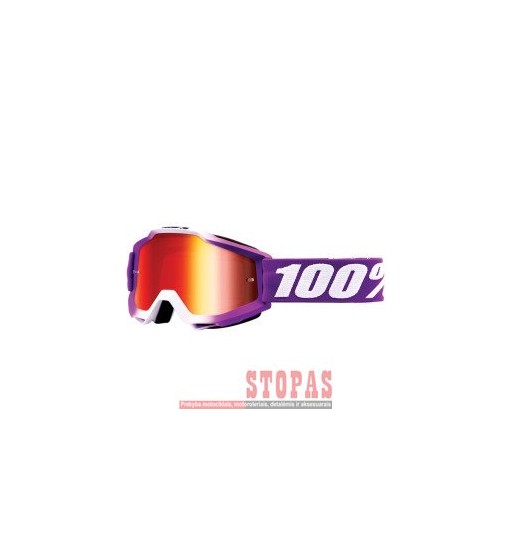 100% Akiniai ACCURI FRAMBOISE OFFROAD