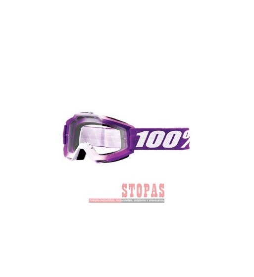 100% Akiniai ACCURI FRAMBOISE OFFROAD