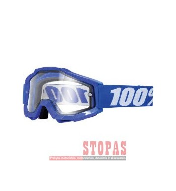 100% Akiniai ACCURI REFLEX BLUE ENDURO 