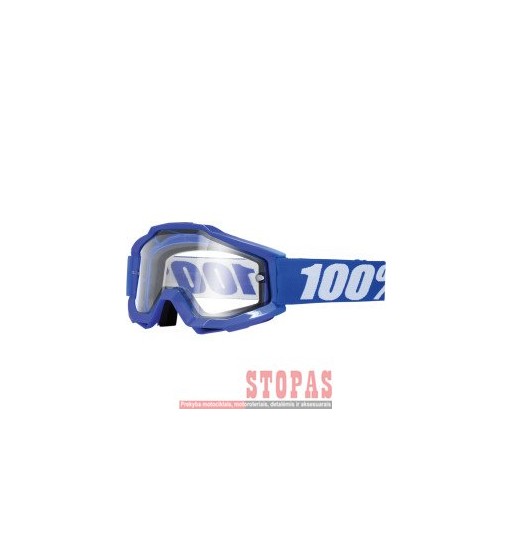 100% Akiniai ACCURI REFLEX BLUE ENDURO 