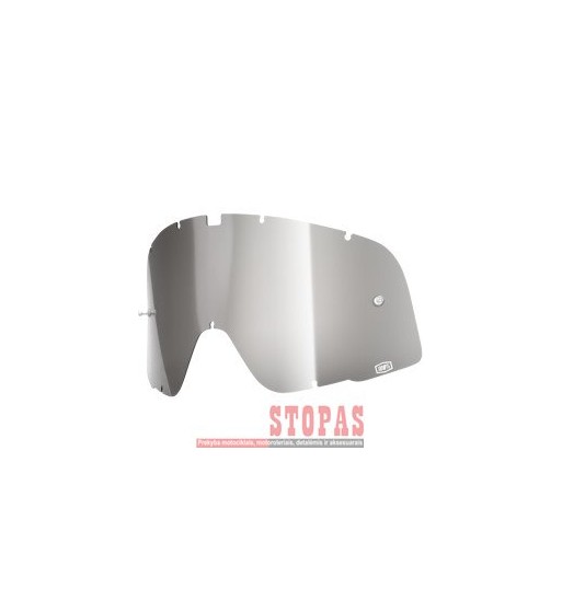 100 % STIKLIUKAS AKINIAMS MIRROR SILVER REPLACEMENT