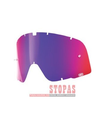 100 % STIKLIUKAS AKINIAMS BARSTOW RED/BLUE MIR