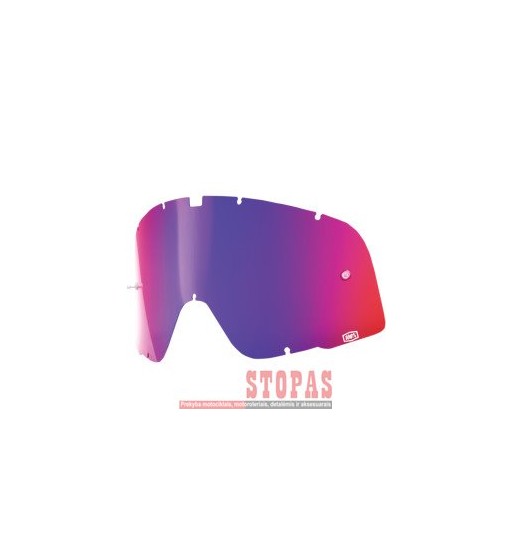 100 % STIKLIUKAS AKINIAMS BARSTOW RED/BLUE MIR