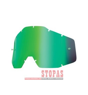 100 % STIKLIUKAS AKINIAMS MIRROR GREEN REPLACEMENT