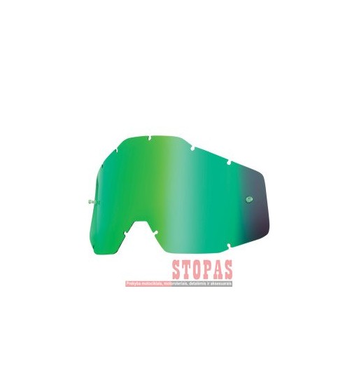 100 % STIKLIUKAS AKINIAMS MIRROR GREEN REPLACEMENT