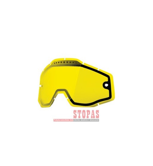 100 % STIKLIUKAS AKINIAMS YELLOW VENTED DUAL REPLACEMENT 