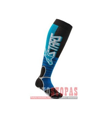 ALPINESTARS(MX) KOJINĖS  CYAN/BK L/2XL