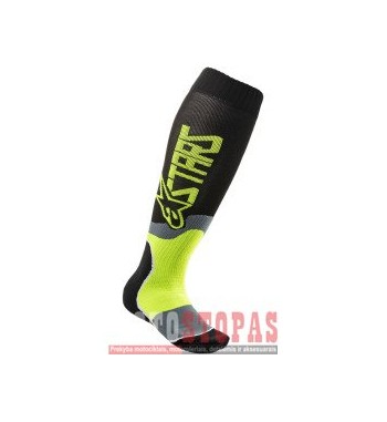 ALPINESTARS(MX) KOJINĖS PLUS2 BK/YL S/M
