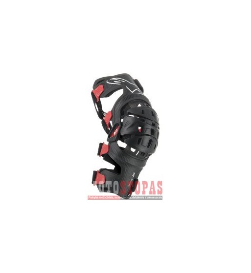 ALPINESTARS(MX) kelių apsauga BLACK/RED SMALL