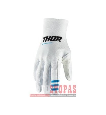 THOR pirštinės  AGILE PLUS WHITE SM