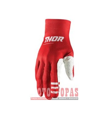 THOR pirštinės  AGILE PLUS RED XS