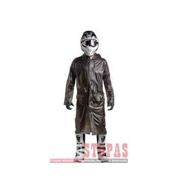 THOR EXCEL TRENCH S8 RAIN JACKET BLACK ONE SIZE