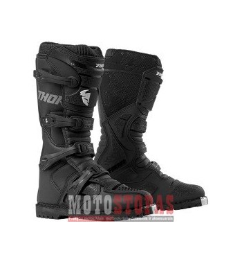 THOR BLITZ XP S9 ATV OUTSOLE BOOTS BLACK
