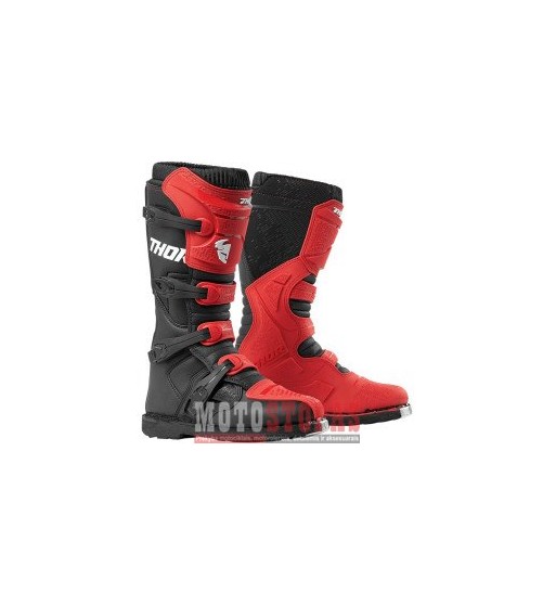  THOR BLITZ XP S9 OFFROAD BOOTS RED/BLACK