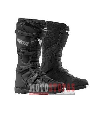 THOR BLITZ XP S9 OFFROAD BOOTS BLACK 