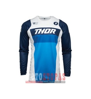 THOR marškinėliai JRSY PLS YTHRCR WH/NV