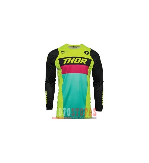 THOR marškinėliai  JRSY PLS YTHRCR AC/BK